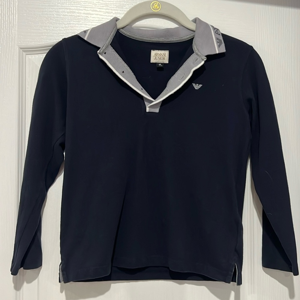 Giorgio Armani junior boys long sleeve